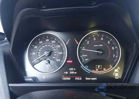 2016 BMW 228I z USA, uszkodzony, nr VIN WBA1F9C55GV545927